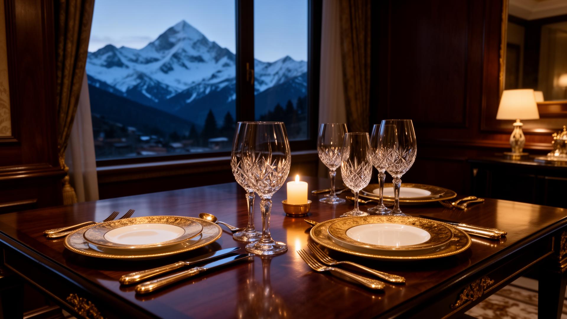 Private fine dining at Grand Gyalson