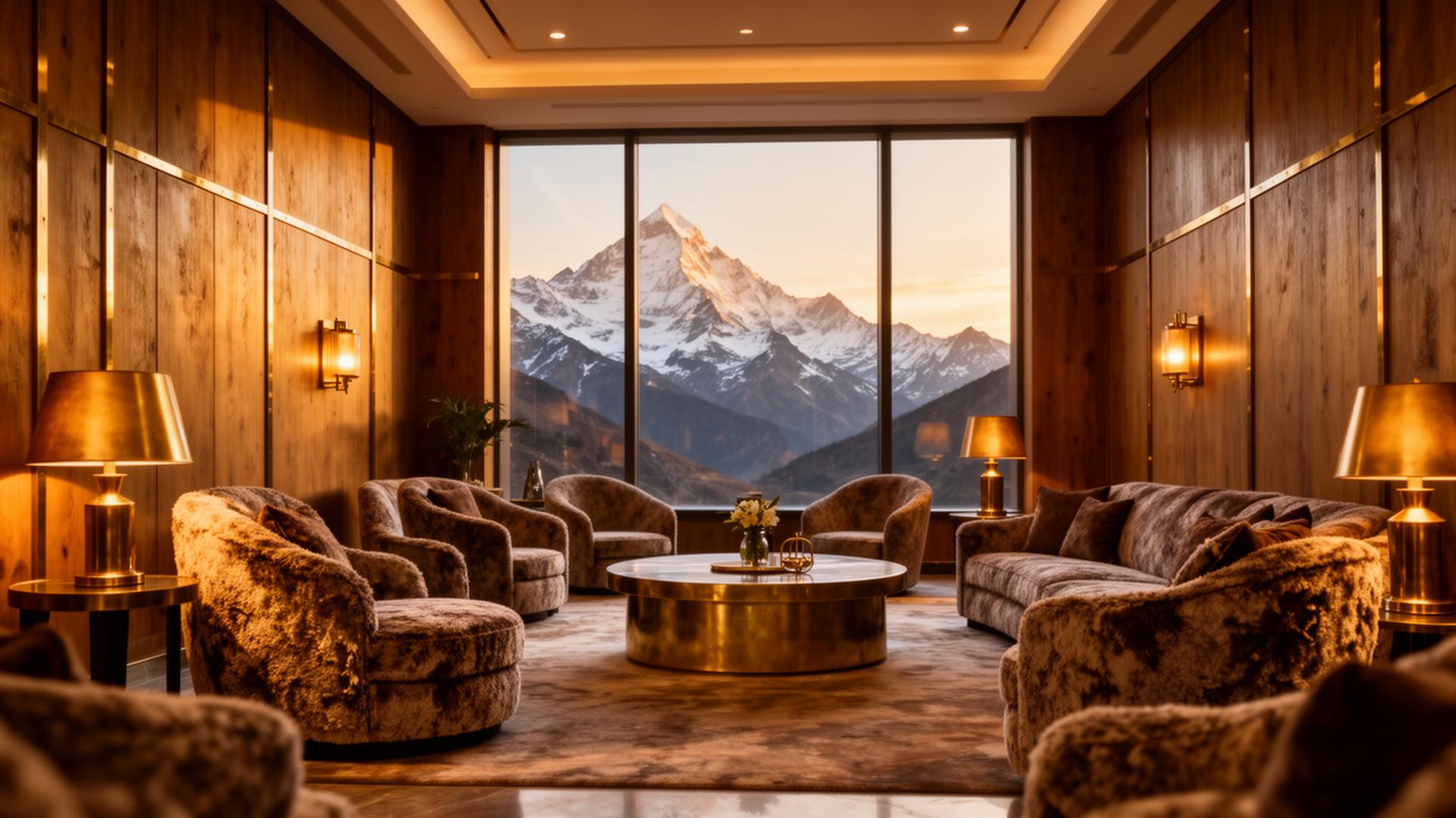 Warm lobby of PLM Dhara